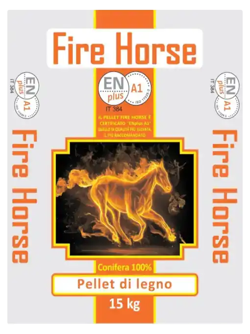 pellet fire horse